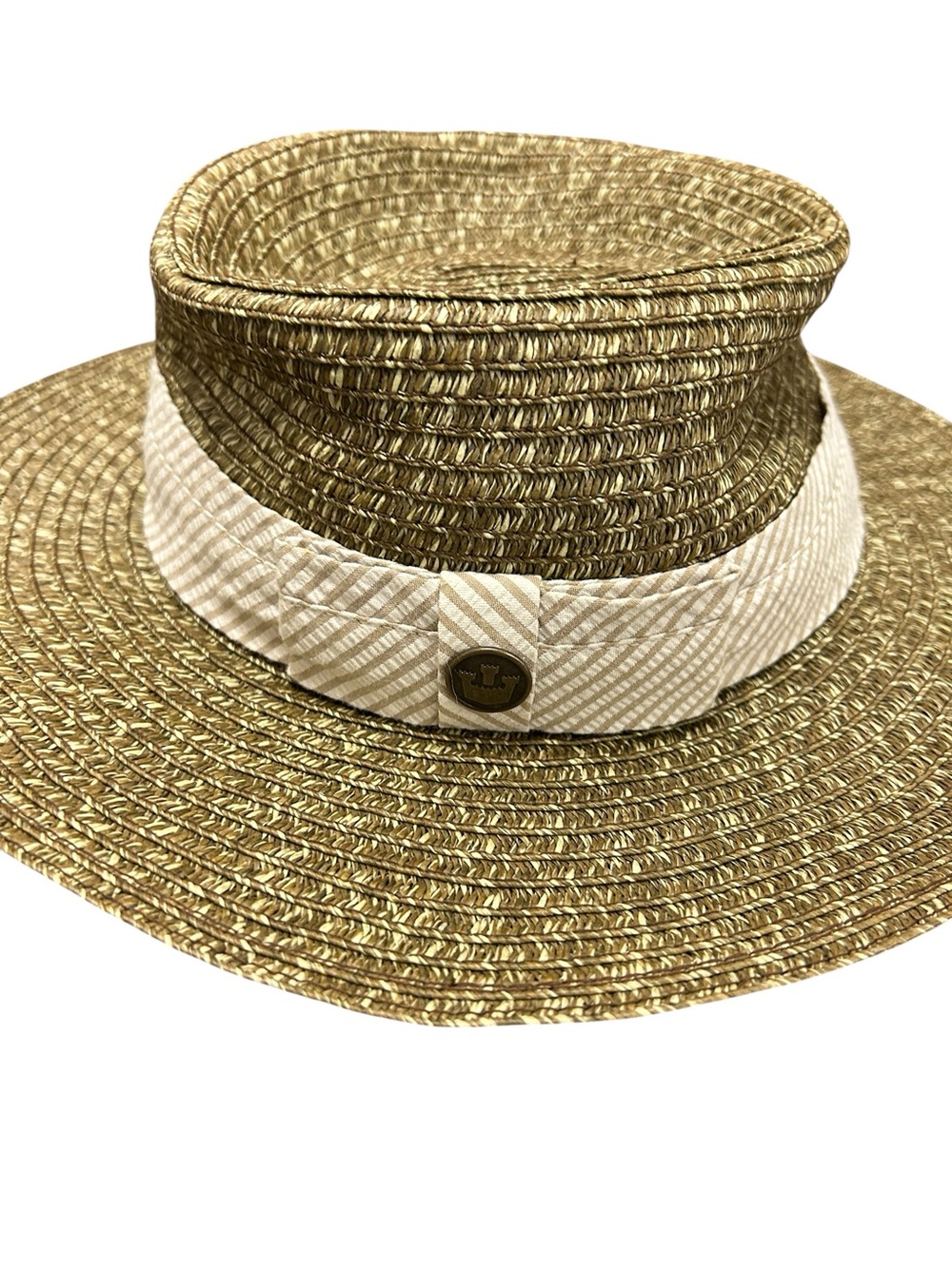 Goorin Bros Straw Hat | Large | Wide Brim Paper Straw Sun Hat | Natural Tan